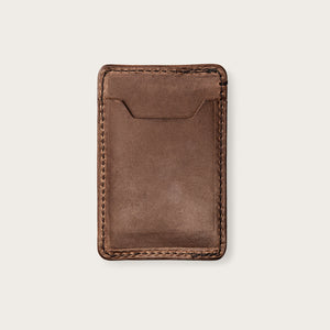 Filson leather card case by Filson | Natural brown (Brown)