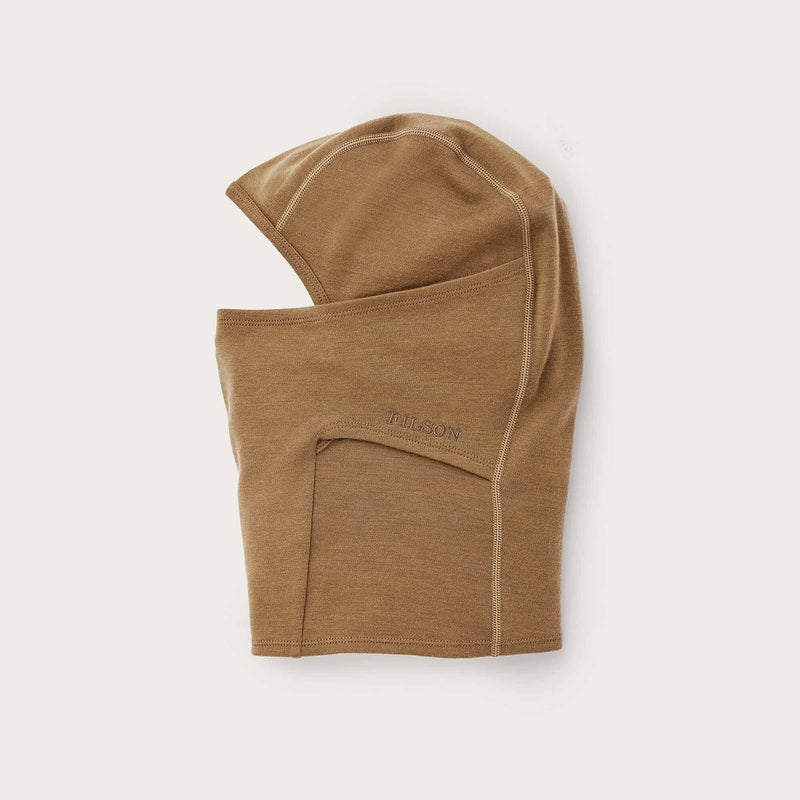 280g merino wool balaclava by Filson | Rugged tan (Brown)