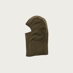 400g merino wool balaclava by Filson | Dark olive (Green)