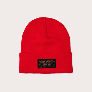 Ballard watch cap by Filson | Red (Red)