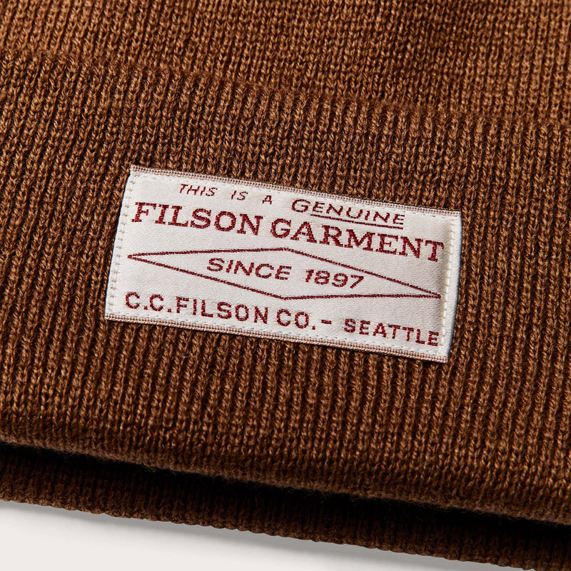 Ballard watch cap by Filson | Copper (Brown)