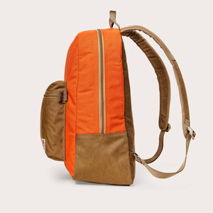 Surveyor 25l backpack by Filson | Dark tan / flame (Orange)