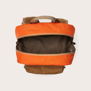 Surveyor 25l backpack by Filson | Dark tan / flame (Orange)