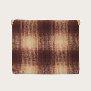 Mackinaw wool pouch ipad by Filson | Brown tan ombr (Brown)