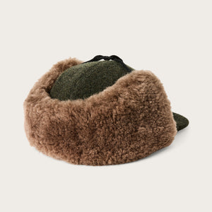 Double mackinaw wool cap by Filson | Forest green / acorn (Green)