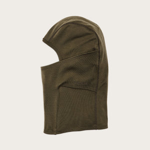 400g merino wool balaclava by Filson | Dark olive (Green)