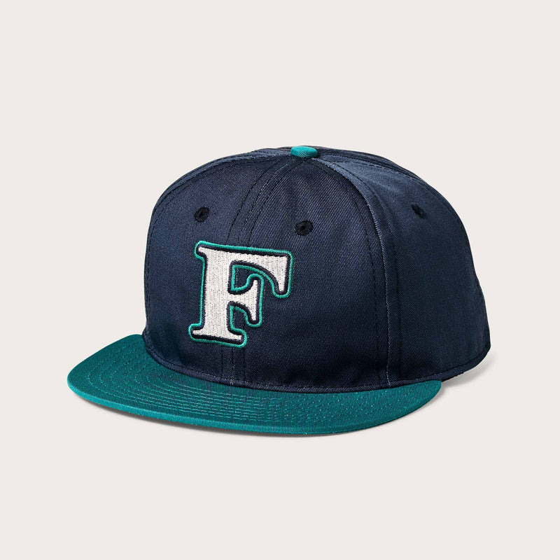 Filson x ebbets field cap by Filson | Navy / teal (Blue)