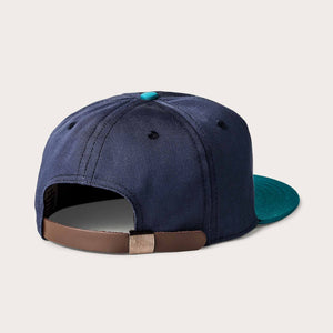 Filson x ebbets field cap by Filson | Navy / teal (Blue)