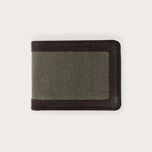 Rugged twill outfitter wallet by Filson | Otter green (Green)