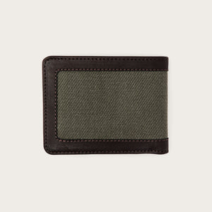 Rugged twill outfitter wallet by Filson | Otter green (Green)