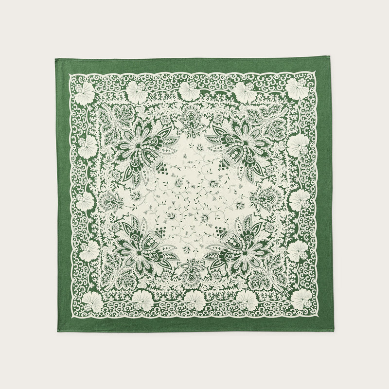 Paisley bandana by Filson | Green (Green)