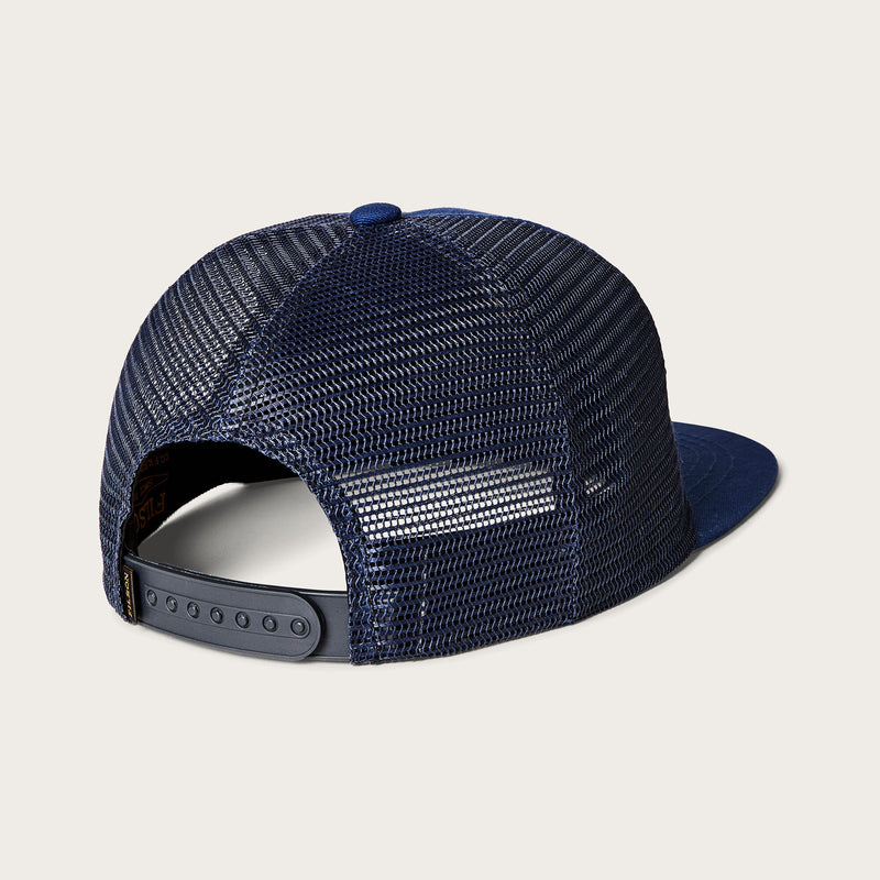 Diamond trucker mesh cap by Filson | Blue (Blue)