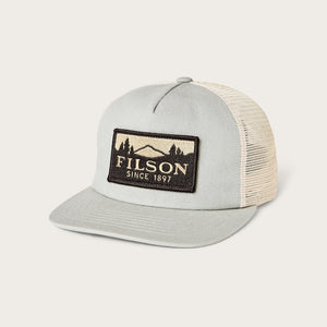 Scenic trucker mesh cap by Filson | Sage / khaki (Beige)