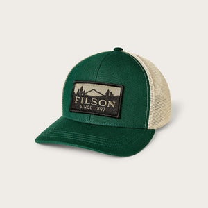 Scenic logger mesh cap by Filson | Pine / brown (Green)