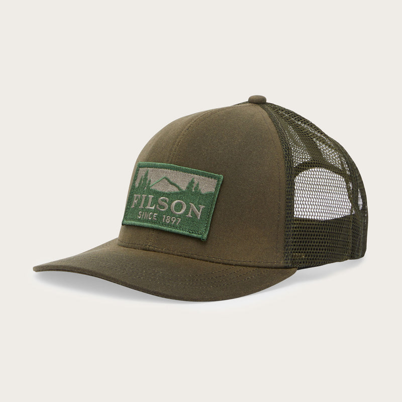 Logging Cap Logger mesh cap by Filson | Otter green (Green)