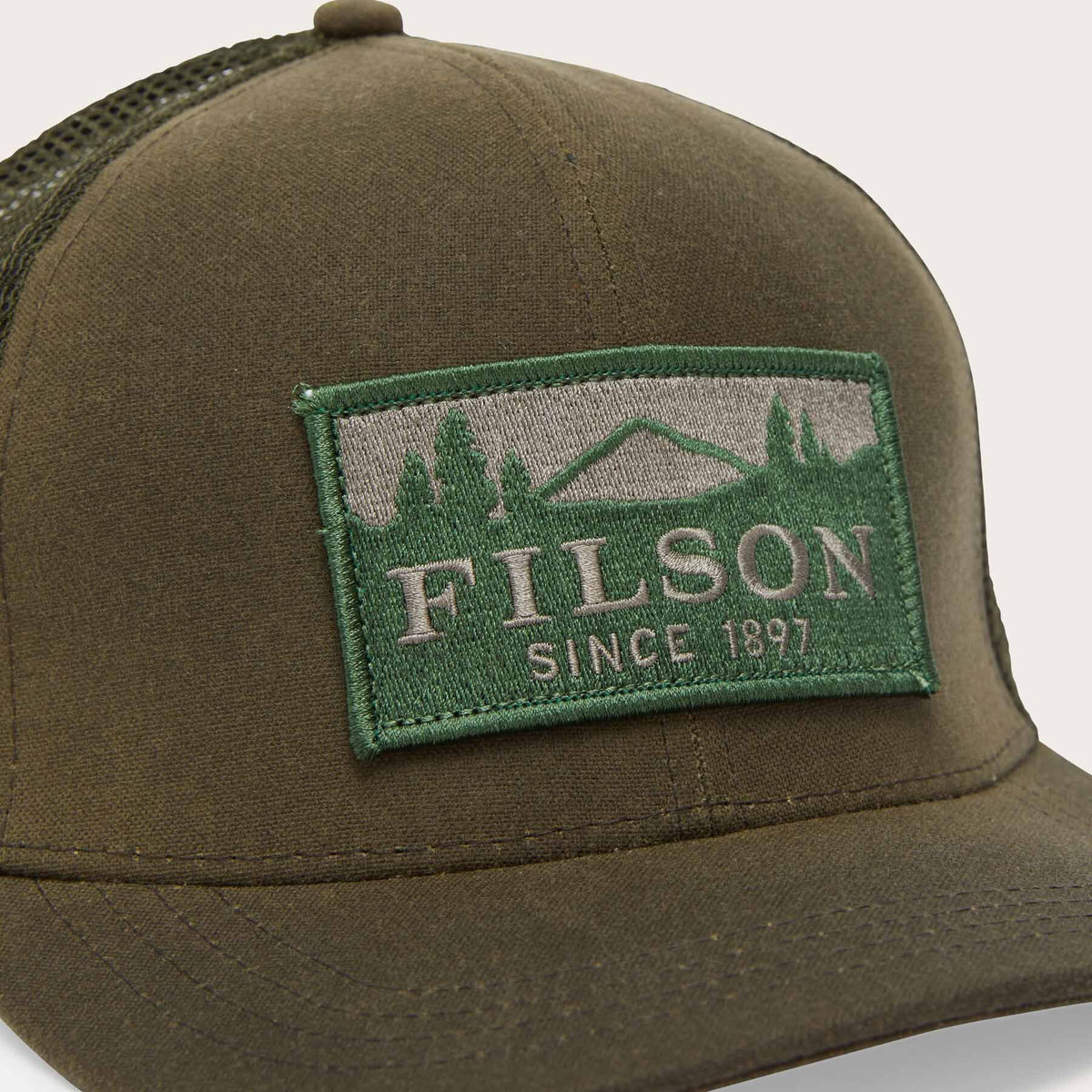Logging Cap Logger mesh cap by Filson | Otter green (Green)