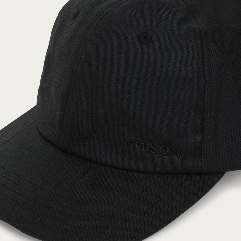 Low profile logger cap by Filson | Black (Black)
