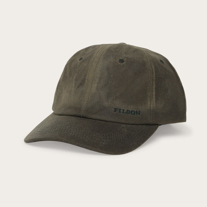 Logging Cap Low profile logger cap by Filson | Otter green (Green)