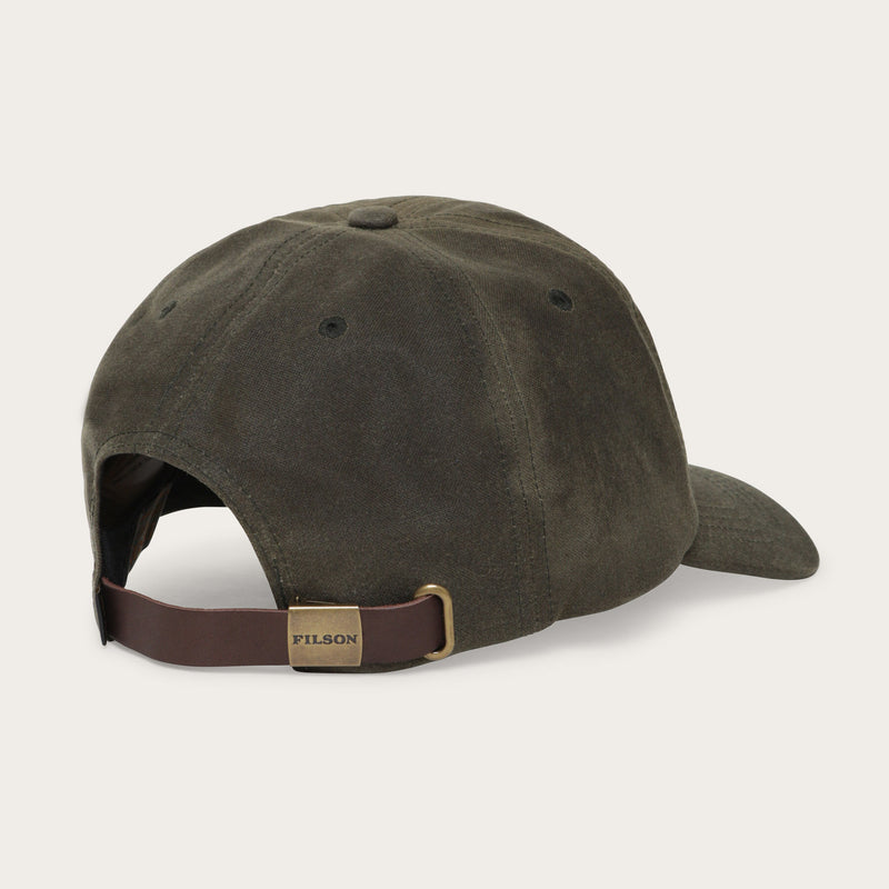 Logging Cap Low profile logger cap by Filson | Otter green (Green)