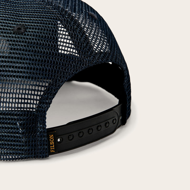 Axe angel trucker mesh cap by Filson | Navy (Blue)