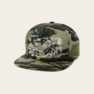 Bear mountain trucker cap by Filson | Dark camo (Green)