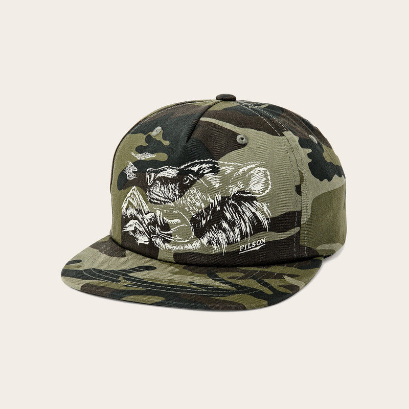 Bear mountain trucker cap by Filson | Dark camo (Green)