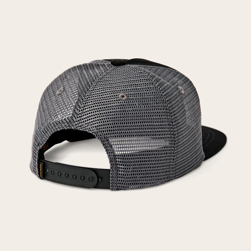 Brush trucker mesh cap by Filson | Black (Black)