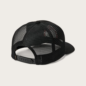 Forestry logger mesh cap by Filson | Faded black (Black)