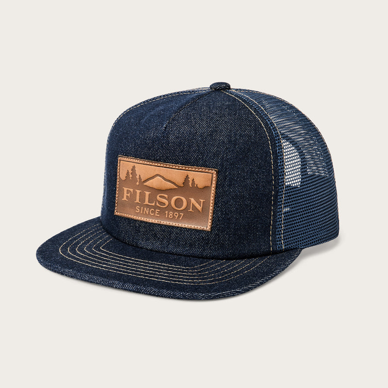 Scenic trucker mesh cap by Filson | Indigo (Blue)