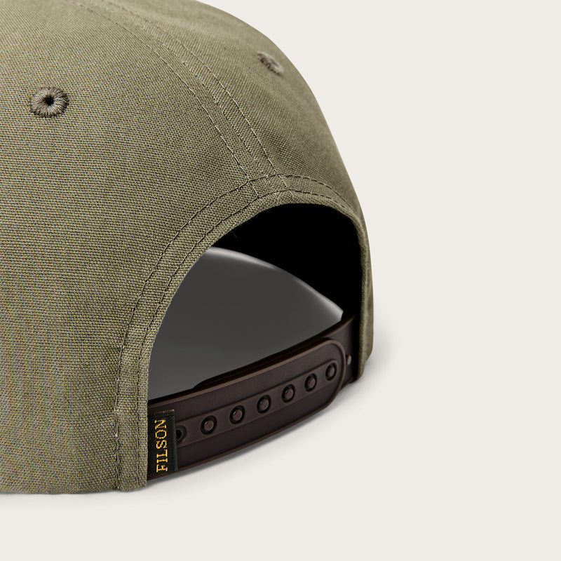 Stencil trucker cap by Filson | Olive (Green)