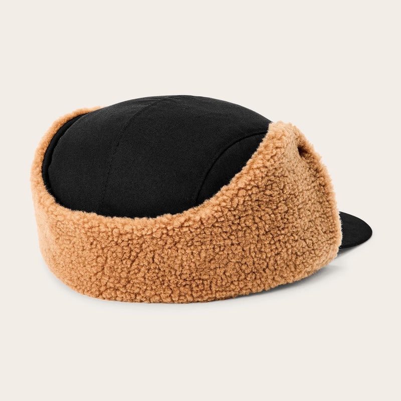 Fleece-lined flap cap by Filson | Black (Black)