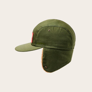 Fleece-lined flap cap by Filson | Otter green (Green)