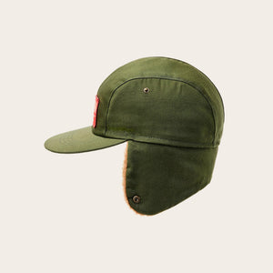 Fleece-lined flap cap by Filson | Otter green (Green)