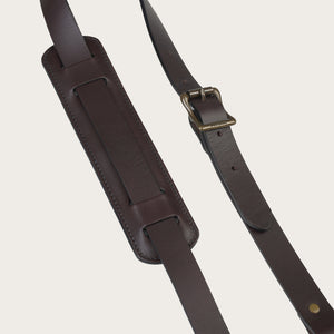 Rugged twill leather strap by Filson | Brown (Brown)