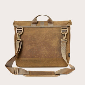 Surveyor messenger bag by Filson | Dark tan / flame (Orange)