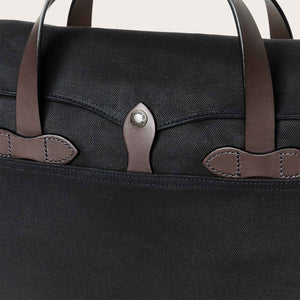 Rugged twill original briefcase by Filson | Black (Black)