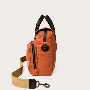 24 hour tin cloth briefcase by Filson | Rust (Red)