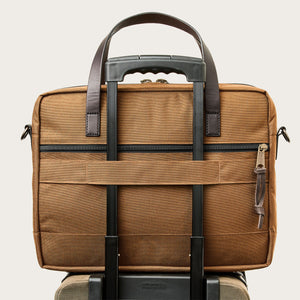 Dryden briefcase by Filson | Whiskey (Beige)