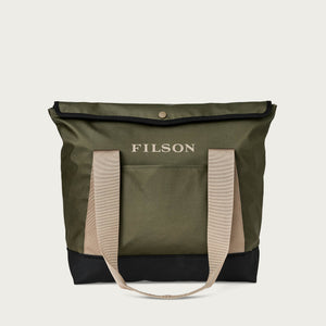 Scout tote bag by Filson | Olive / black / cove (Green)