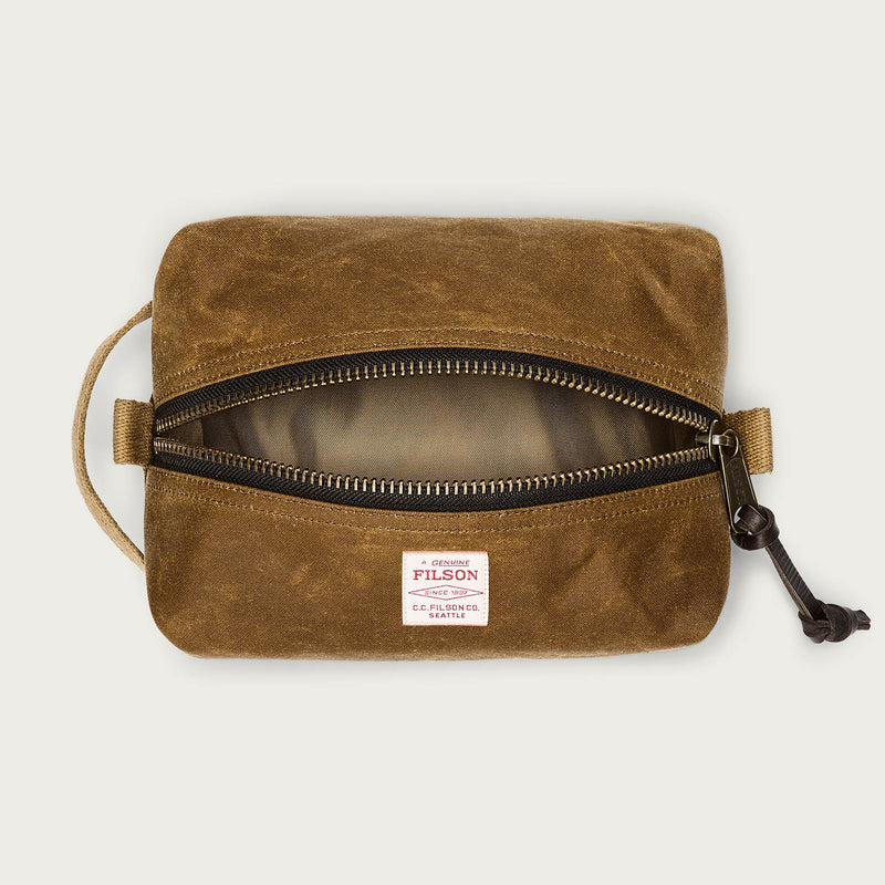 Tin cloth travel kit by Filson | Dark tan (Brown)