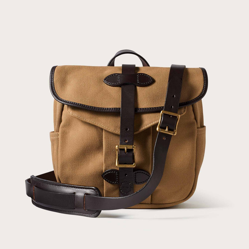 Rugged twill small field bag by Filson | Tan (Beige)