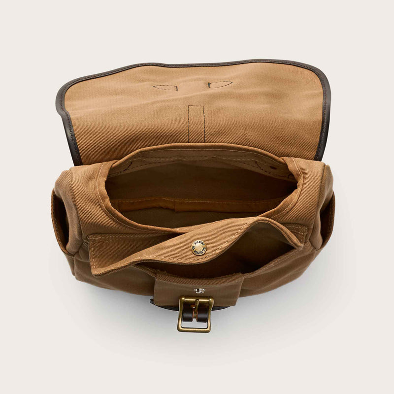 Rugged twill small field bag by Filson | Tan (Beige)