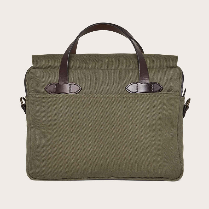 Rugged twill original briefcase by Filson | Otter green (Green)