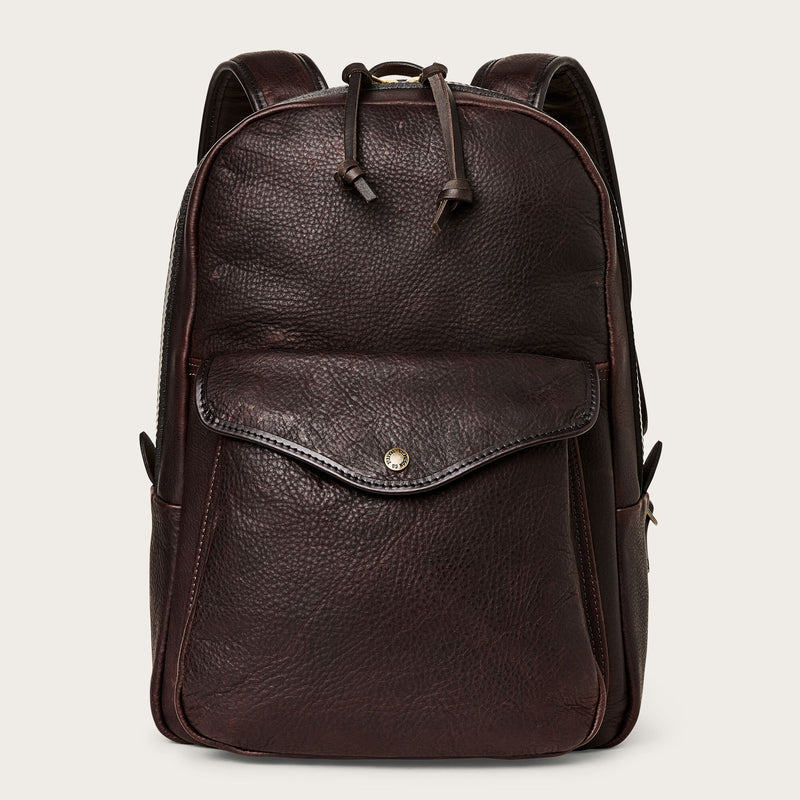Heritage leather journeyman backpack par Filson | Ballard brown (Brown)