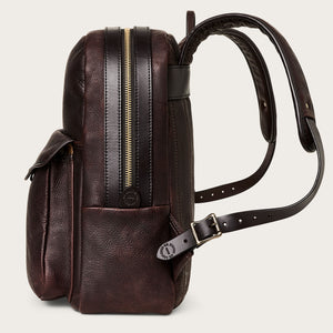 Heritage leather journeyman backpack par Filson | Ballard brown (Brown)