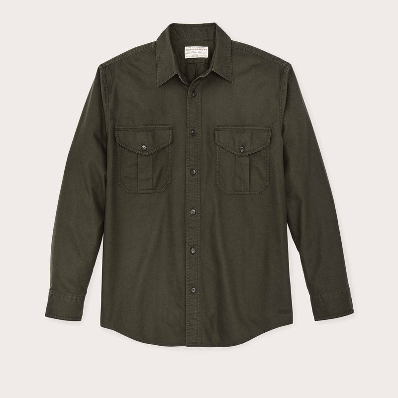 Lightweight alaskan guide shirt by Filson | Dark olive (Green)