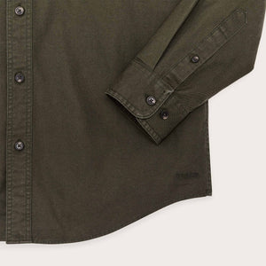 Lightweight alaskan guide shirt by Filson | Dark olive (Green)