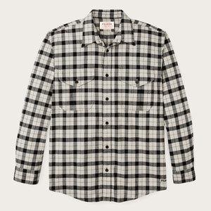 Alaskan guide shirt par Filson | Cream / peat / multi plaid (Gray)