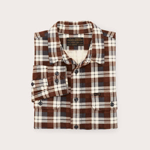 Field flannel shirt by Filson | Brown / gray plaid (Multicolor)