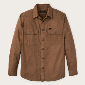 Field flannel shirt par Filson | Partridge (Brown)